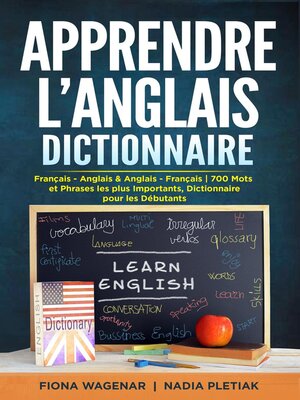 cover image of Apprendre L'anglais--Dictionnaire